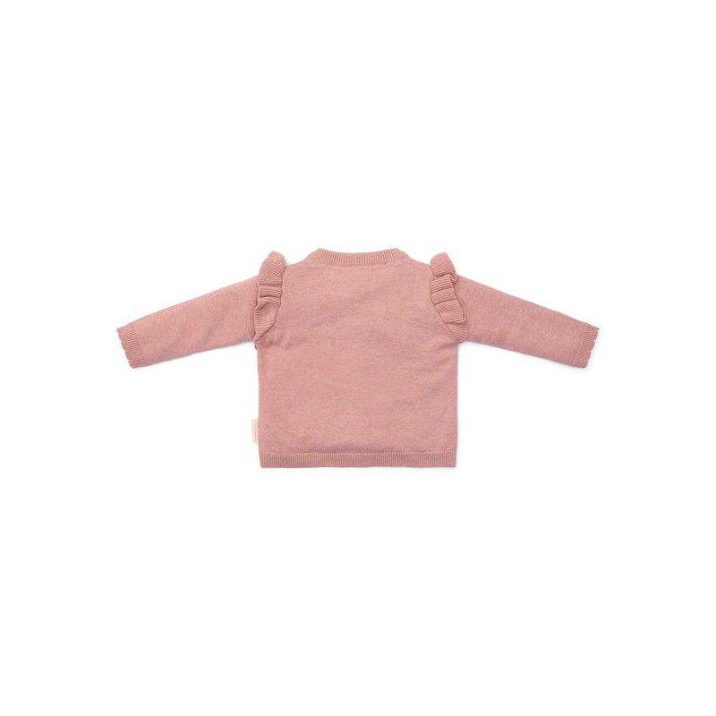 Gebreid vestje, roze - Fairy Garden, Little Dutch