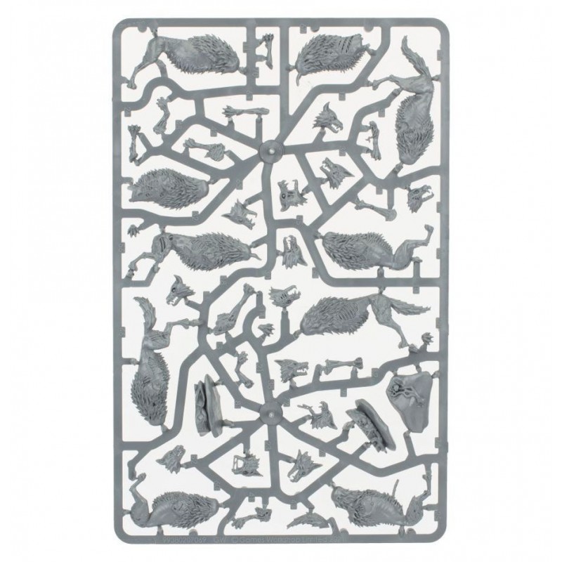 Soulblight Gravelords: Dire Wolves, Age of Sigmar