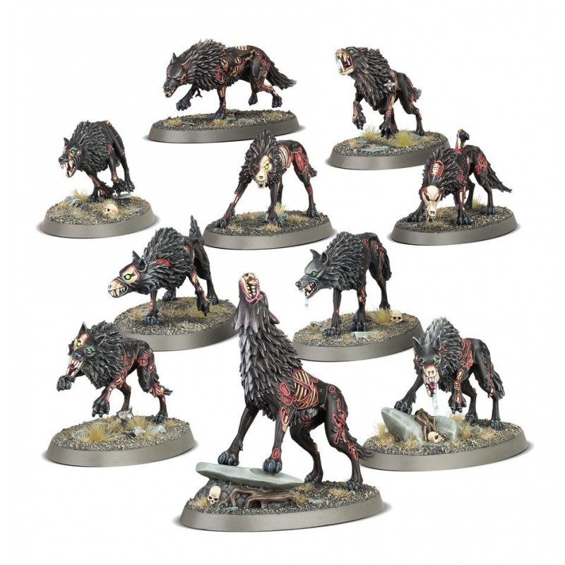 Soulblight Gravelords: Dire Wolves, Age of Sigmar