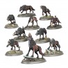 Soulblight Gravelords: Dire Wolves, Age of Sigmar