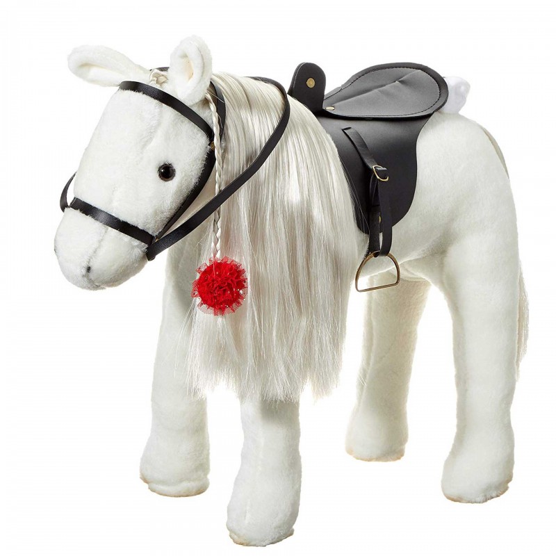 Götz - Paard met zadel en teugel, Lippizane