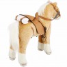 Götz - Boutique, paard met zadel en teugel, beige Götz - Boutique, paard met zadel en teugel, beige