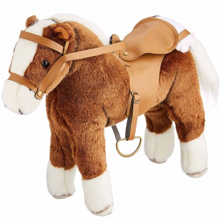 Götz - Boutique, paard met zadel en teugel, bruin Götz - Boutique, paard met zadel en teugel, bruin
