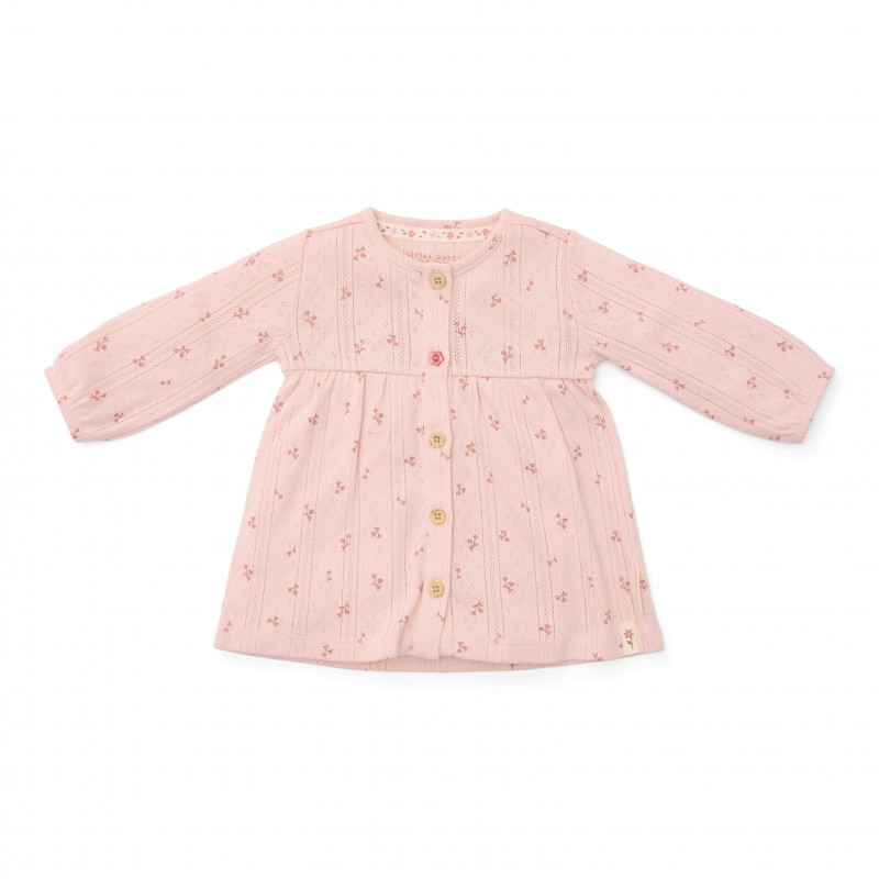 Jurkje lange mouw, roze - Fairy Garden, Little Dutch