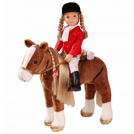 Götz - Paard met zadel en teugel, Brown Götz - Paard met zadel en teugel, Brown