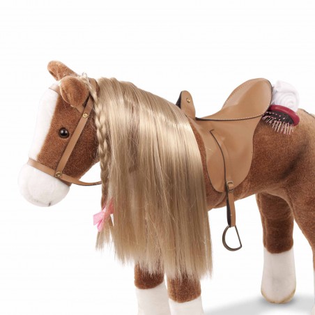 Götz - Paard met zadel en teugel, Brown Götz - Paard met zadel en teugel, Brown