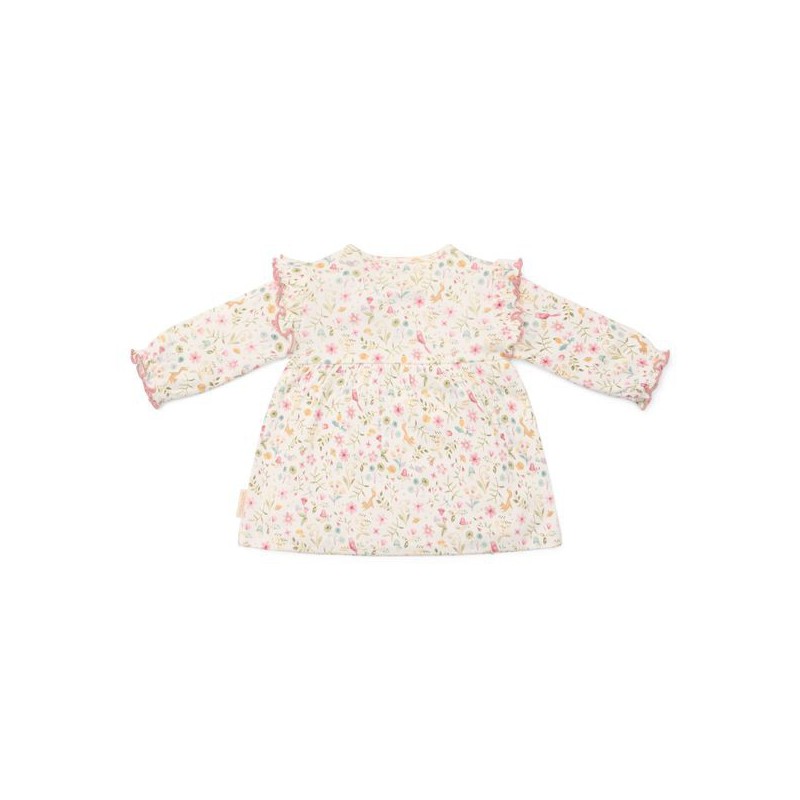 Jurkje lange mouw, wit - Fairy Garden, Little Dutch