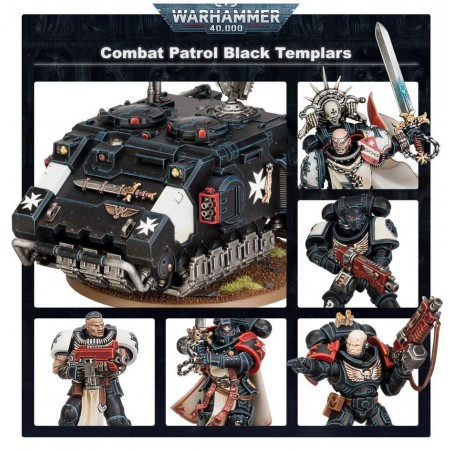 Black Templars Combat Patrol, Warhammer 40.000 Black Templars Combat Patrol, Warhammer 40.000