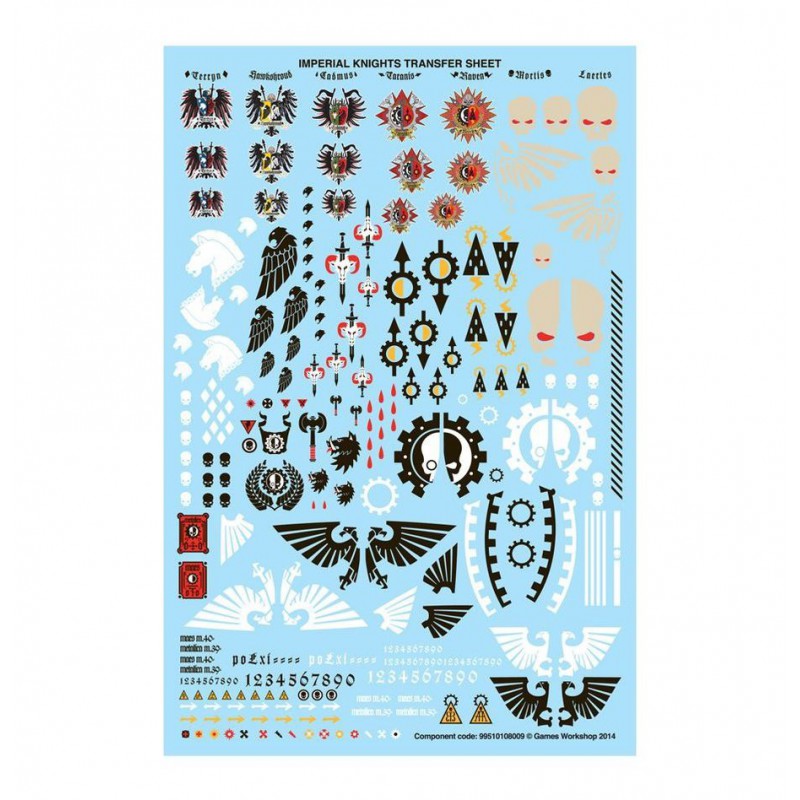 Imperial Knights: Knight Questoris, Warhammer 40.000