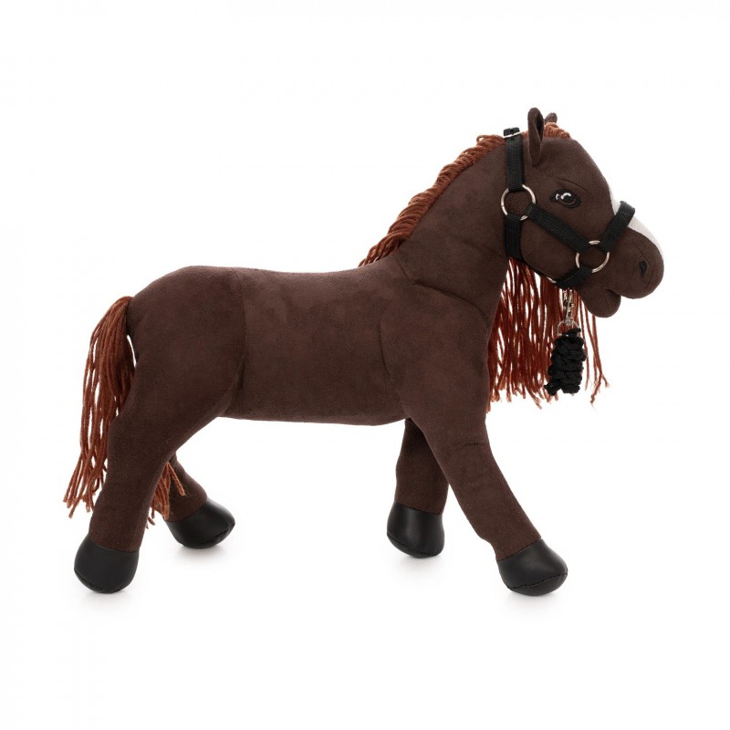 ByAstrup - Bruine knuffelpony 30 cm, Pixie