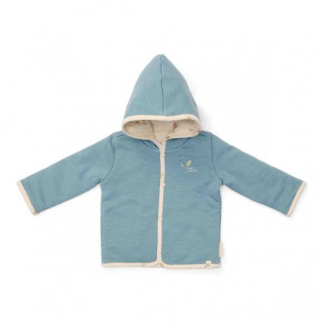 Reversible jasje, blauw - Forest Friends, Little Dutch Reversible jasje, blauw - Forest Friends, Little Dutch