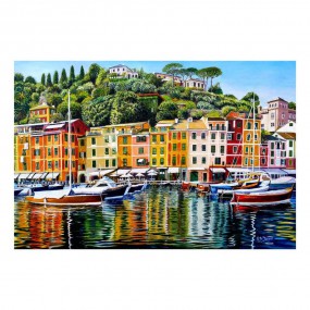 Portofino on reflection House of Puzzles 1000 stukjes