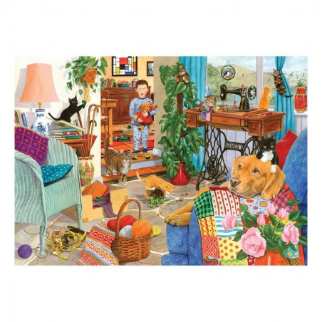 Kitten chaos, House of Puzzles 1000 stukjes