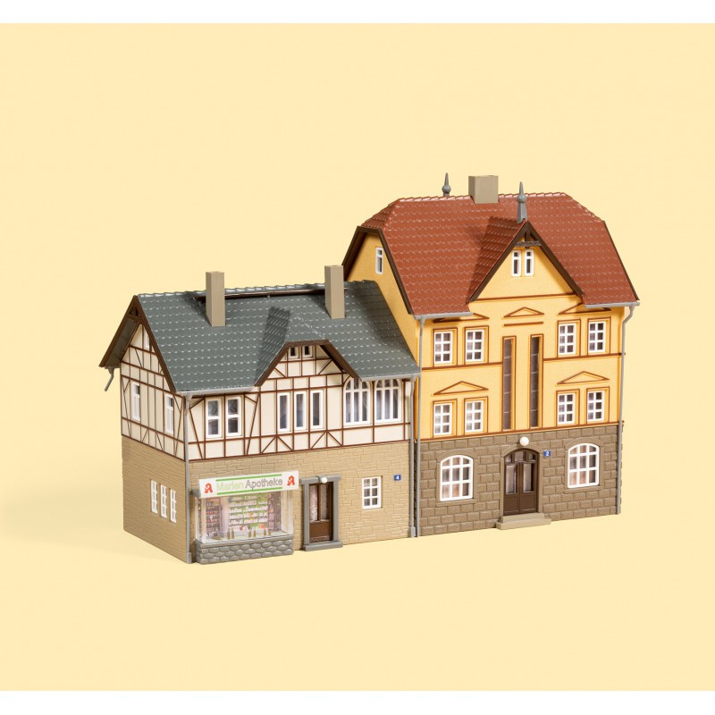 Woonhuis Bahnhofstraat (2 woningen), Auhagen H0/TT (11382)