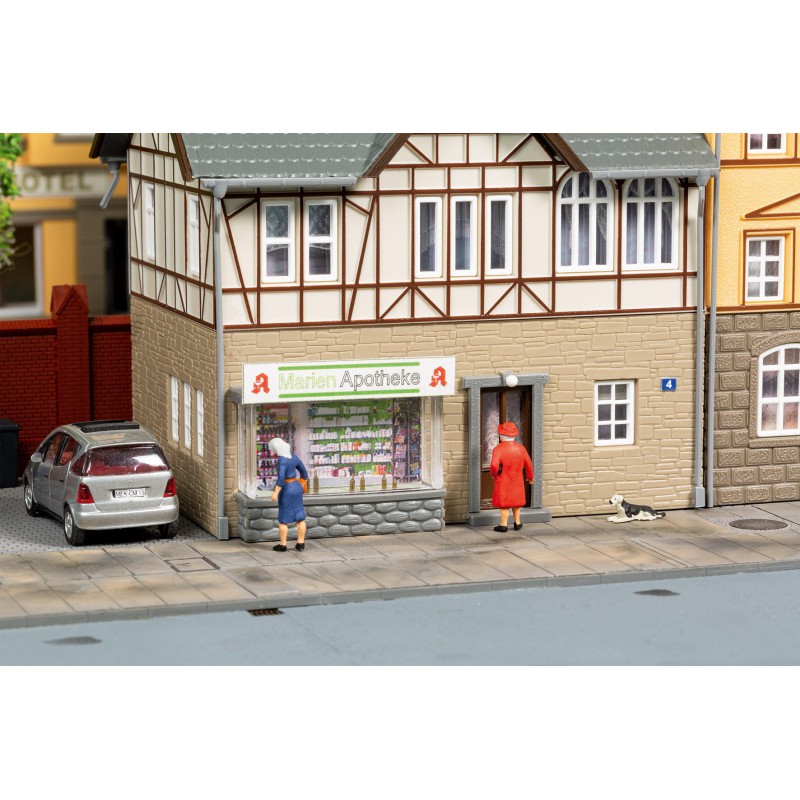 Woonhuis Bahnhofstraat (2 woningen), Auhagen H0/TT (11382)