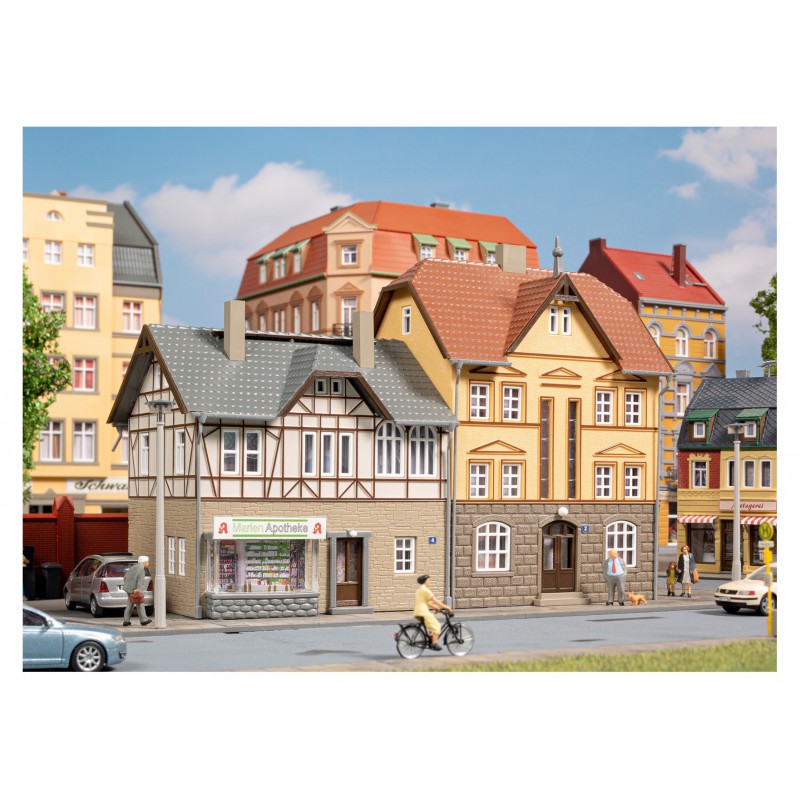 Woonhuis Bahnhofstraat (2 woningen), Auhagen H0/TT (11382)