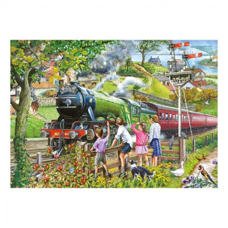 Full steam ahead, House of Puzzels 500 XL stukjes