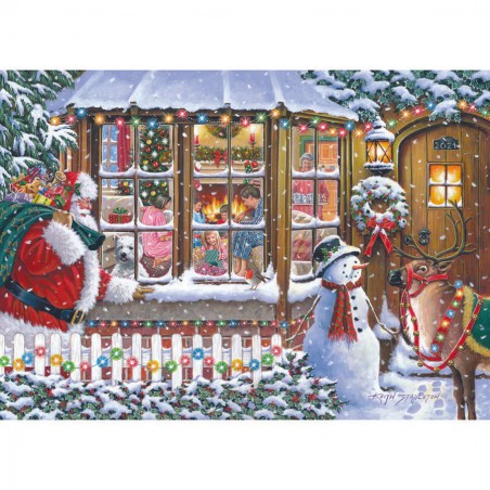 No. 16 - with love from Santa House of Puzzels 500 XL stukjes