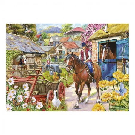 Stepping out, House of Puzzels 500 XL stukjes