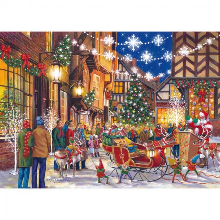 No. 20 Santa switch on, House of Puzzels 500 XL stukjes