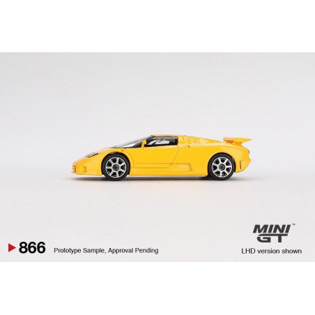 Bugatti ED110 Super Sport '95 (geel) Mini GT (866)