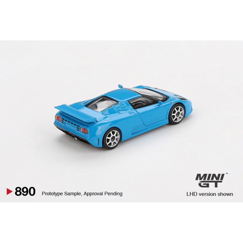 Bugatti EB110 Super Sport '95 (Blauw) Mini GT (890)