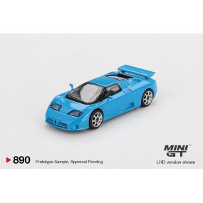Bugatti EB110 Super Sport '95 (Blauw) Mini GT (890)