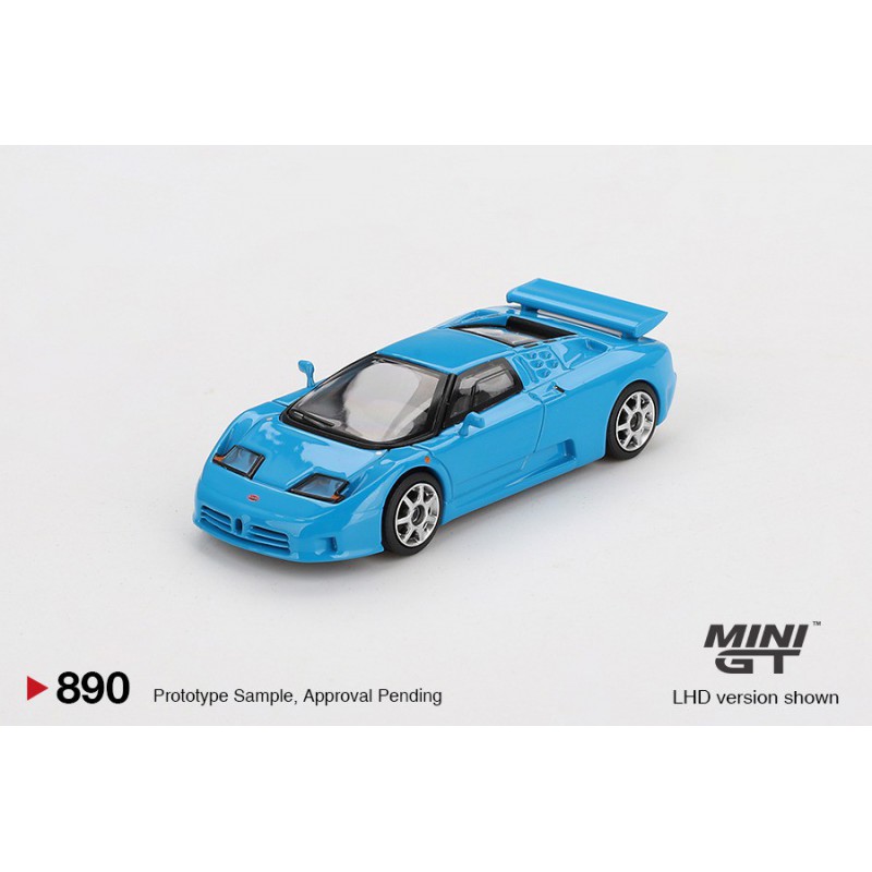 Bugatti EB110 Super Sport '95 (Blauw) Mini GT (890)