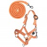 HKM Sports - Halster met touw, oranje HKM Sports - Halster met touw, oranje