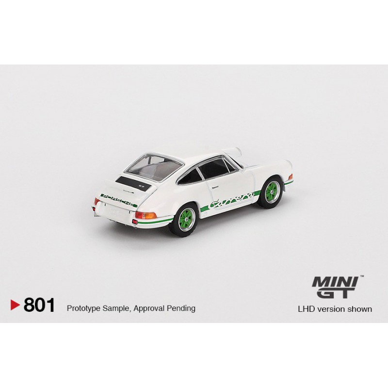 Porsche 911 Carrera RS 2.7 (Wit) Mini GT (801)
