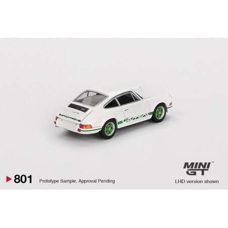 Porsche 911 Carrera RS 2.7 (Wit) Mini GT (801)