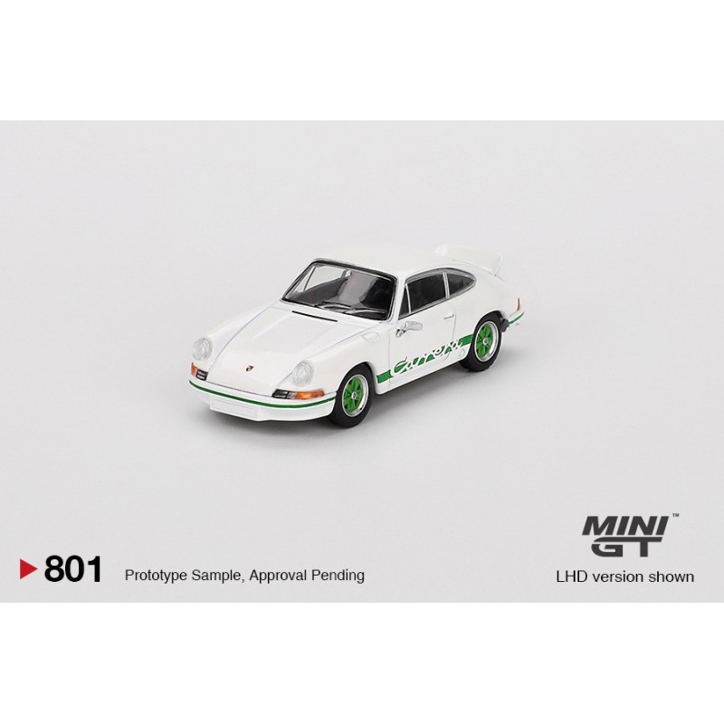 Porsche 911 Carrera RS 2.7 (Wit) Mini GT (801)