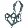 HKM Sports - Halster met touw, turquoise HKM Sports - Halster met touw, turquoise