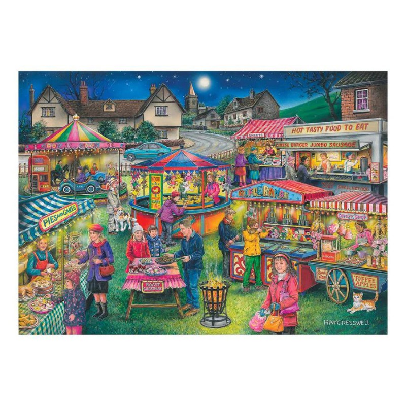 Village fayre, House of Puzzels 500 XL stukjes