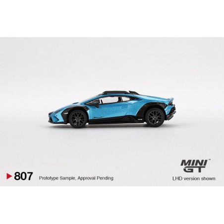 Lamborghini Huracán Sterrato (Metaal Blauw) Mini GT (807)