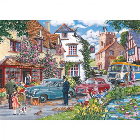 Traffic jam, House of Puzzels 500 XL stukjes