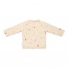 T-Shirt lange mouw, zand all over print - Forest Friends, Little Dutch T-Shirt lange mouw, zand all over print - Forest Friends, Little Dutch