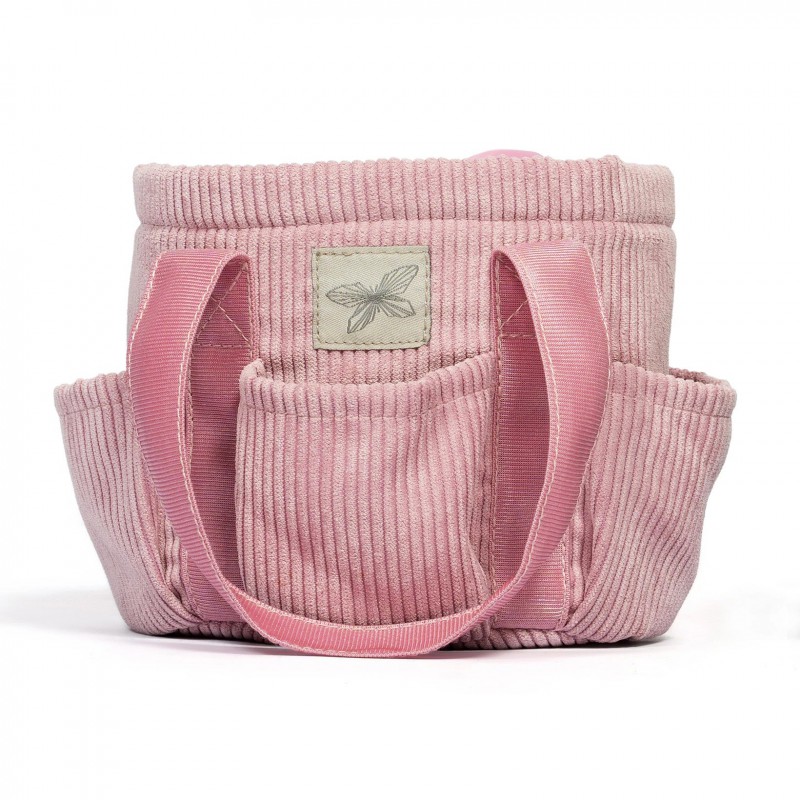 ByAstrup - Verzorgingstas roze corduroy