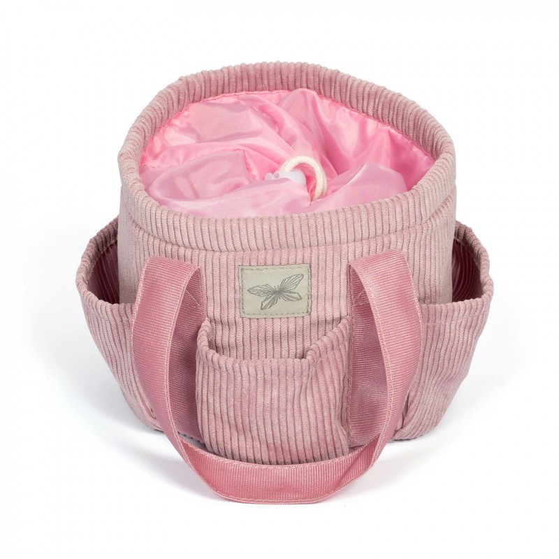 ByAstrup - Verzorgingstas roze corduroy