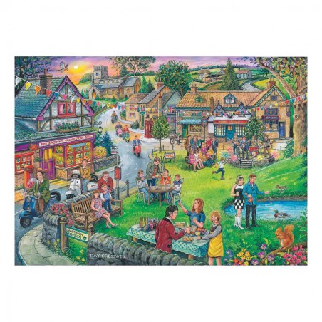 Sixties green, 250XL stukjes The House of Puzzles
