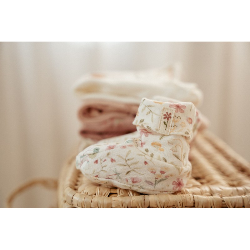 Slofjes, wit - Fairy Garden, Little Dutch