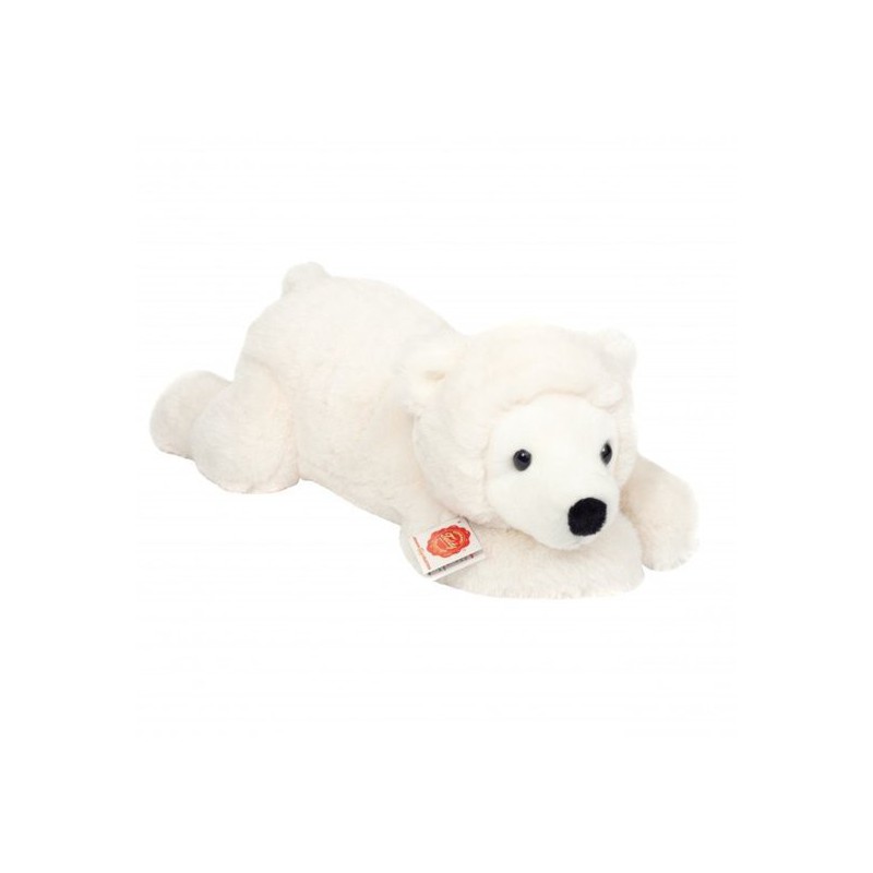 Hermann Teddy - IJsbeer liggend 45cm