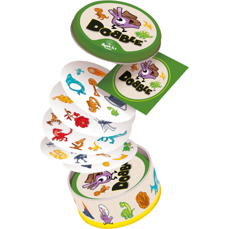 Dobble - Dinosaurs, Zygomatic Reactiespel, Dobble - Dinosaurs, Zygomatic Reactiespel,