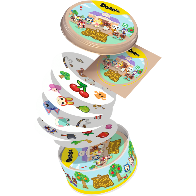 Dobble - animal crossing,  Zygomatic Reactiespel,