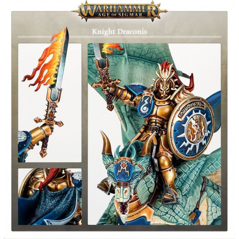 Stormcast Eternals: Stormdrake Guard (Knight-Draconis), Age of Sigmar