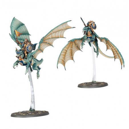 Stormcast Eternals: Stormdrake Guard (Knight-Draconis), Age of Sigmar