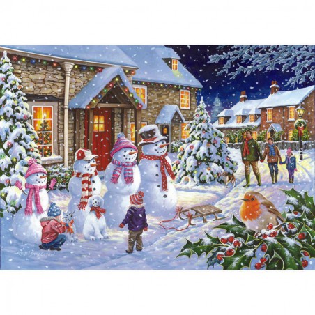 Snow family, 250XL stukjes The House of Puzzles
