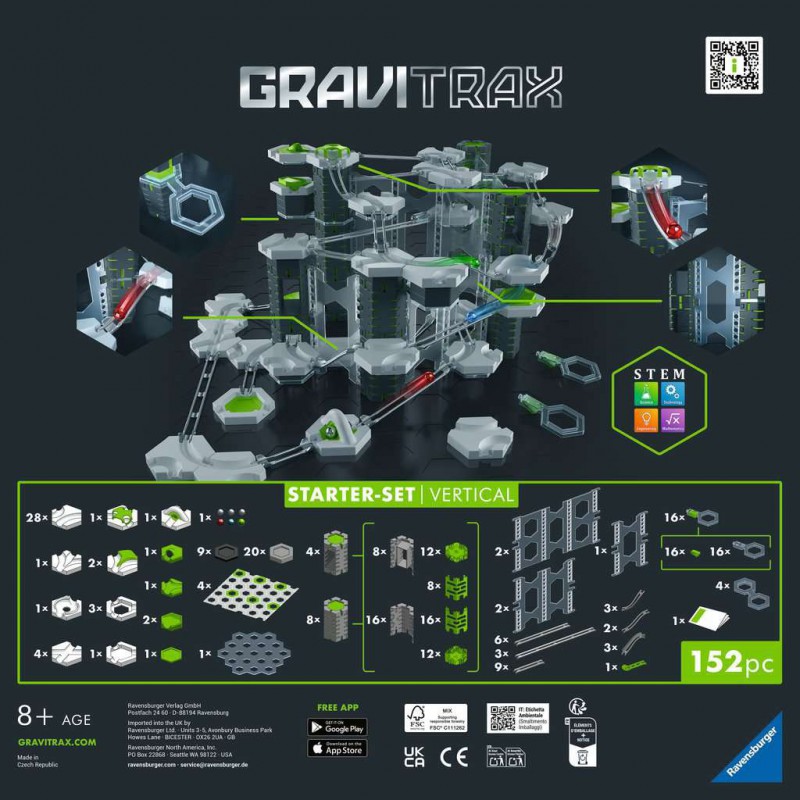 GraviTrax Starter set Vertical Pro, Ravensburger