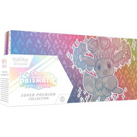 Pokemon TCG SV08.5 Prismatic Evolution Super Premium Collection Pokemon TCG SV08.5 Prismatic Evolution Super Premium Collection