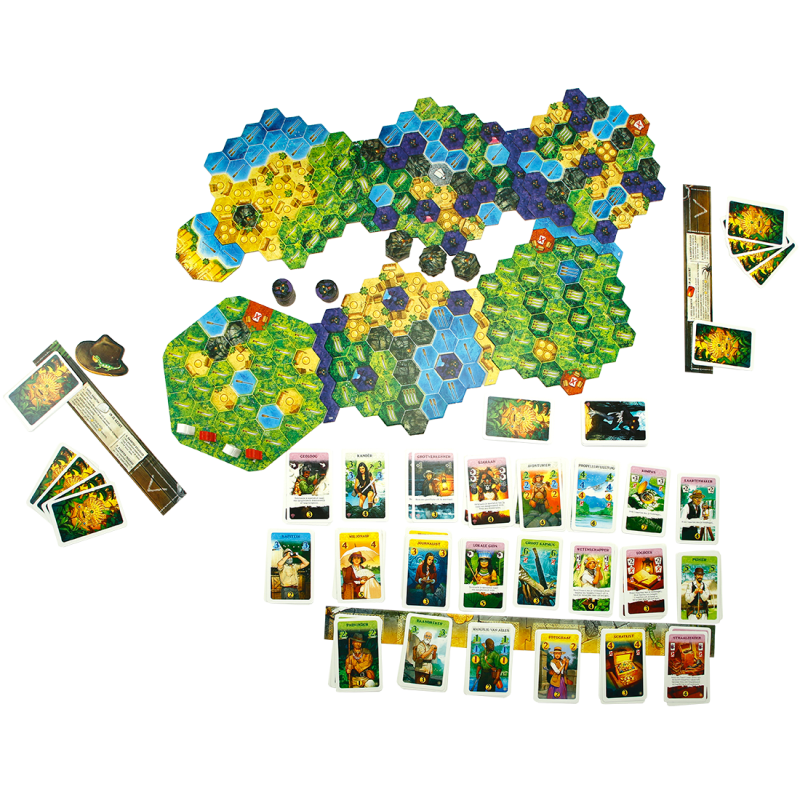 De zoektocht naar El Dorado Big Box - Bordspel, 999 games